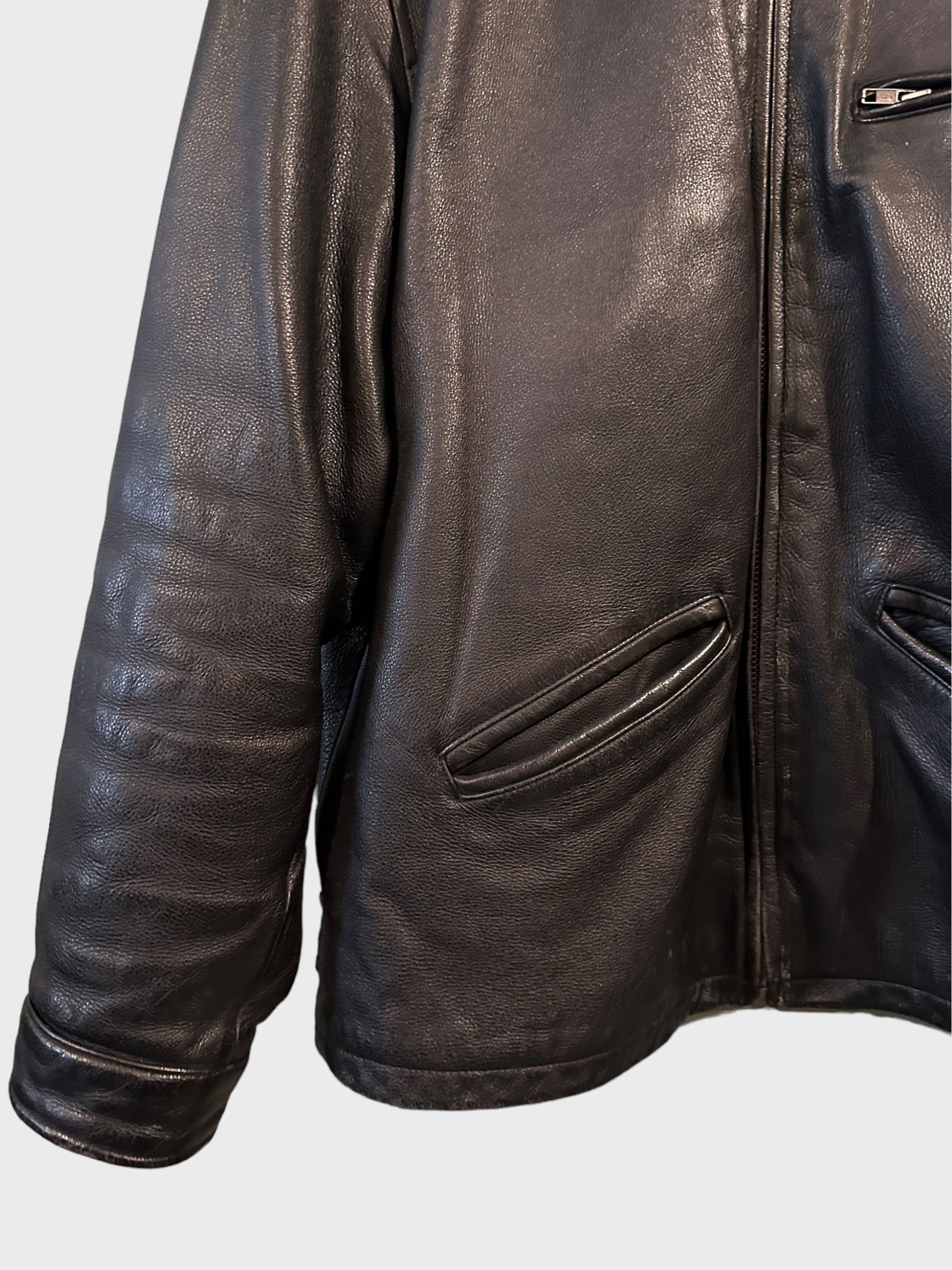 Leather Jacket Chunky