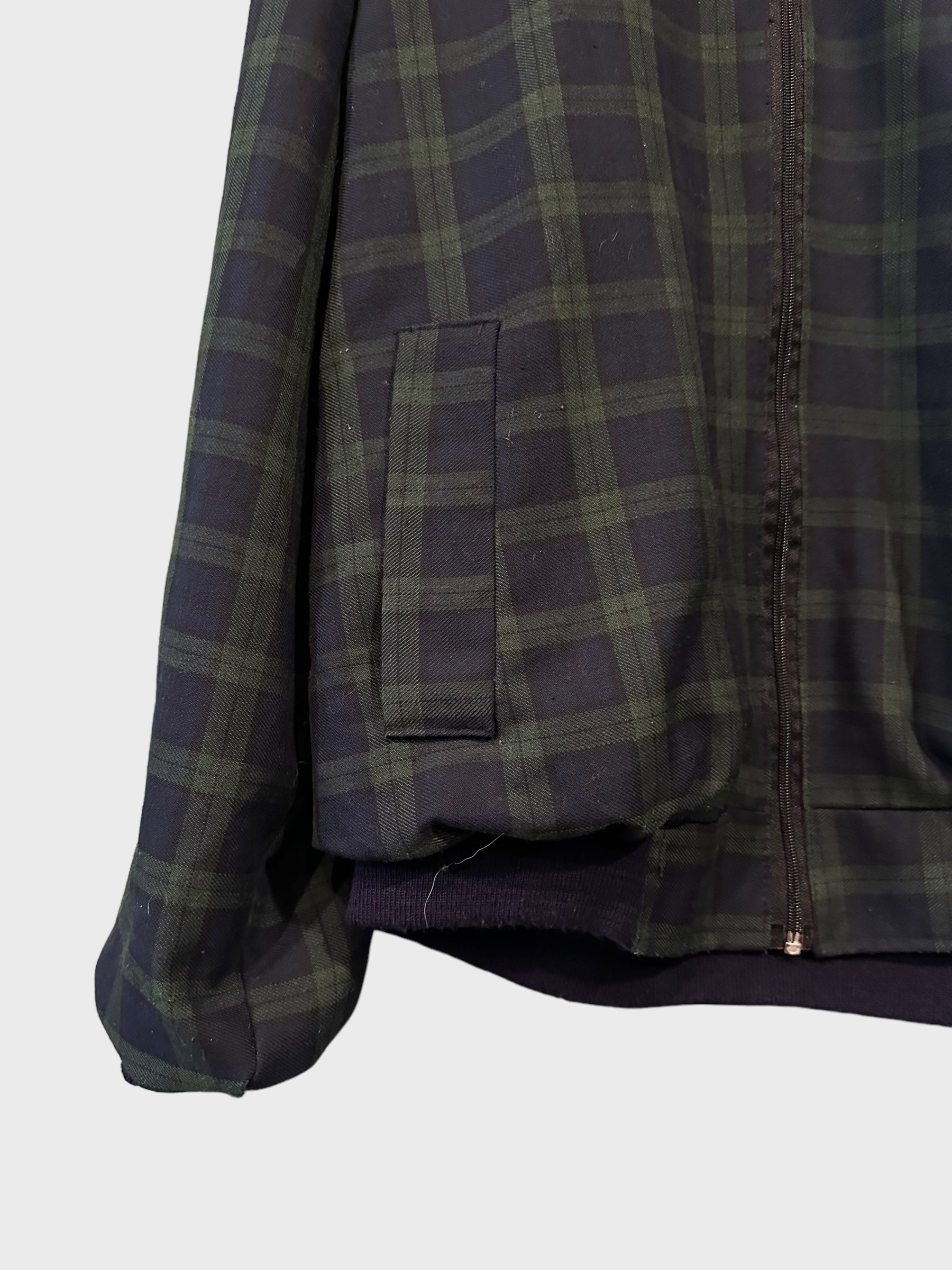 Lacoste Checkered Harrington Jacket