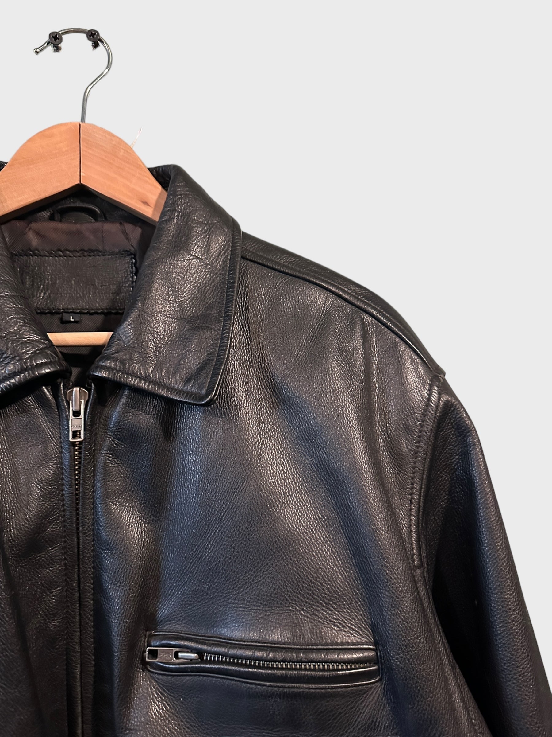 Leather Jacket Chunky
