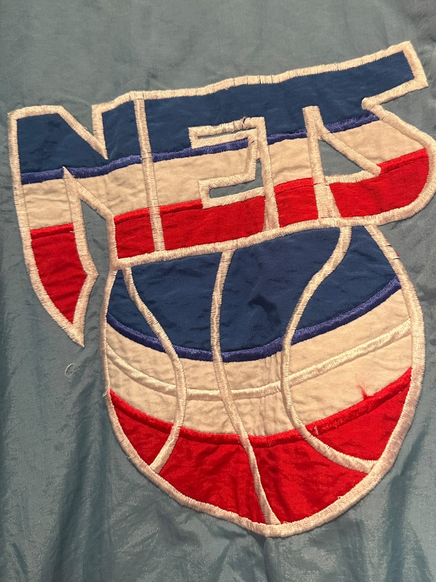 Retro New Jersey Nets Sportsjacket Nylon