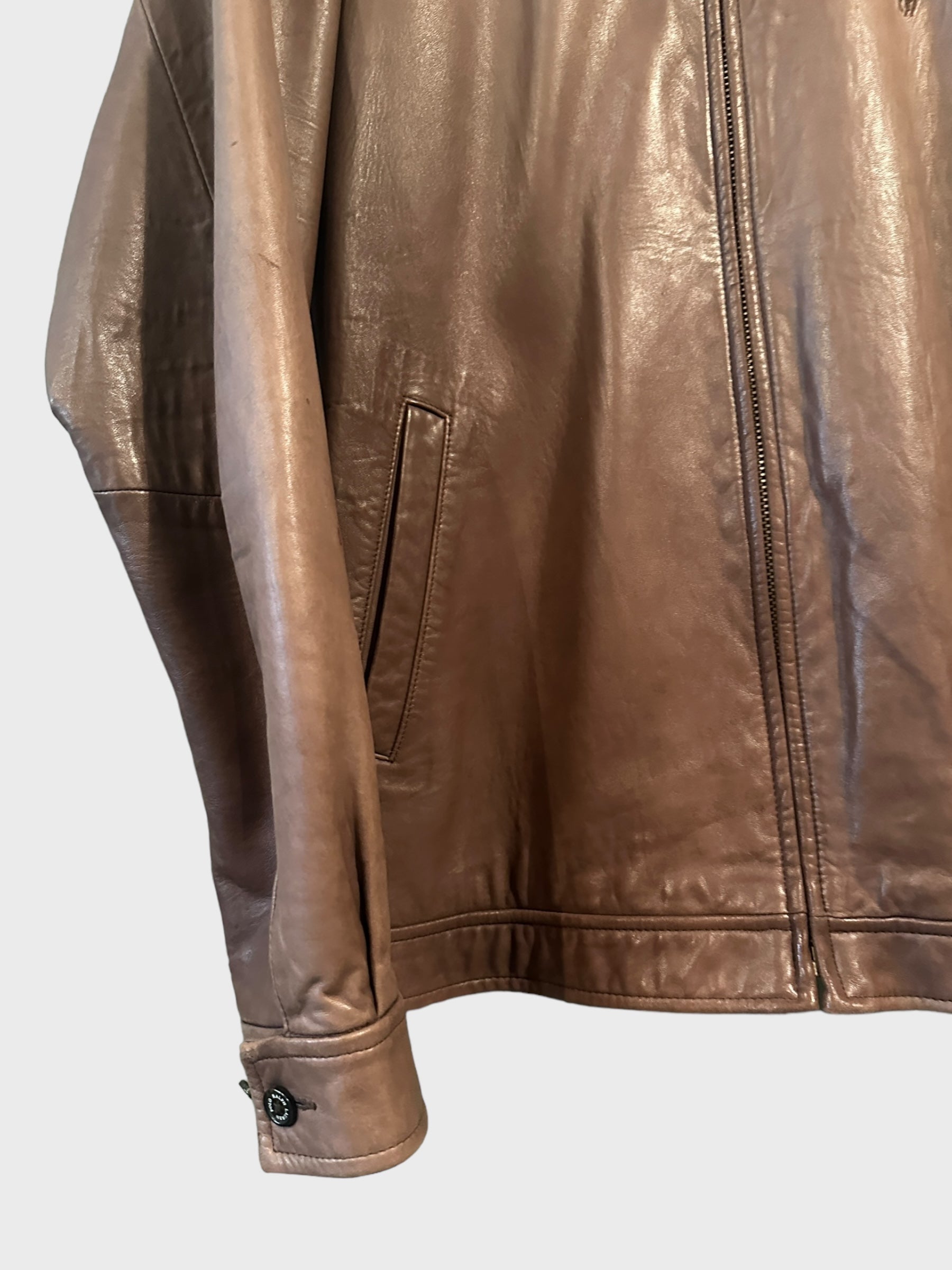 Ralph Lauren Harrington Jacket Leather