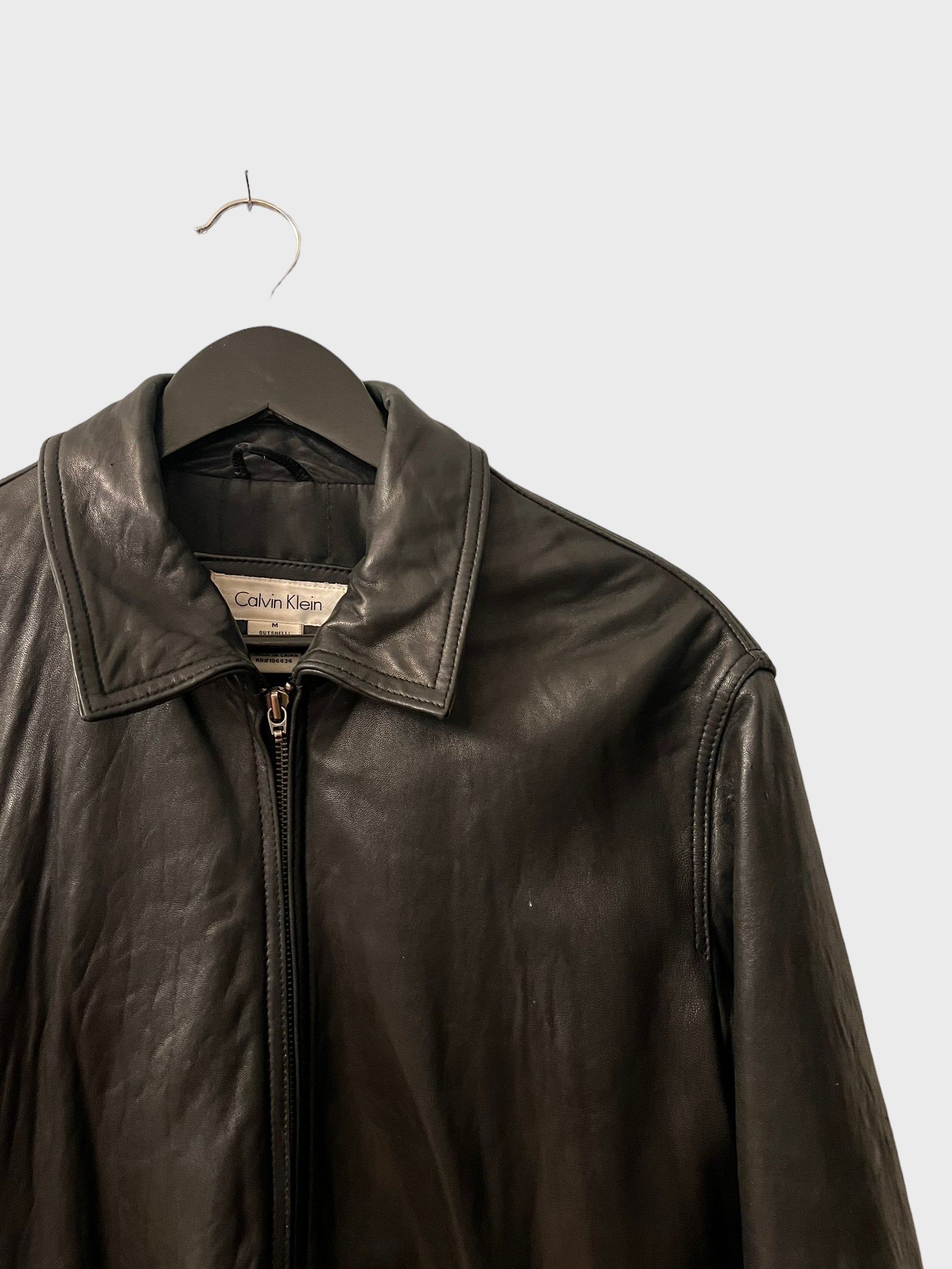 Calvin Klein Leather Jacket