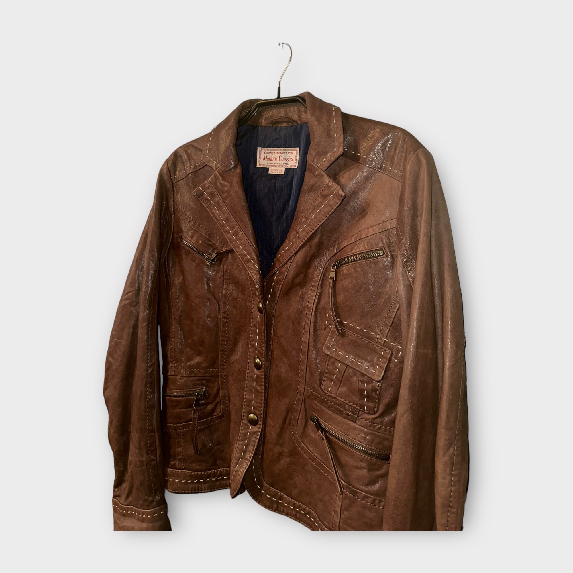 Marlboro Classic Leather Jacket