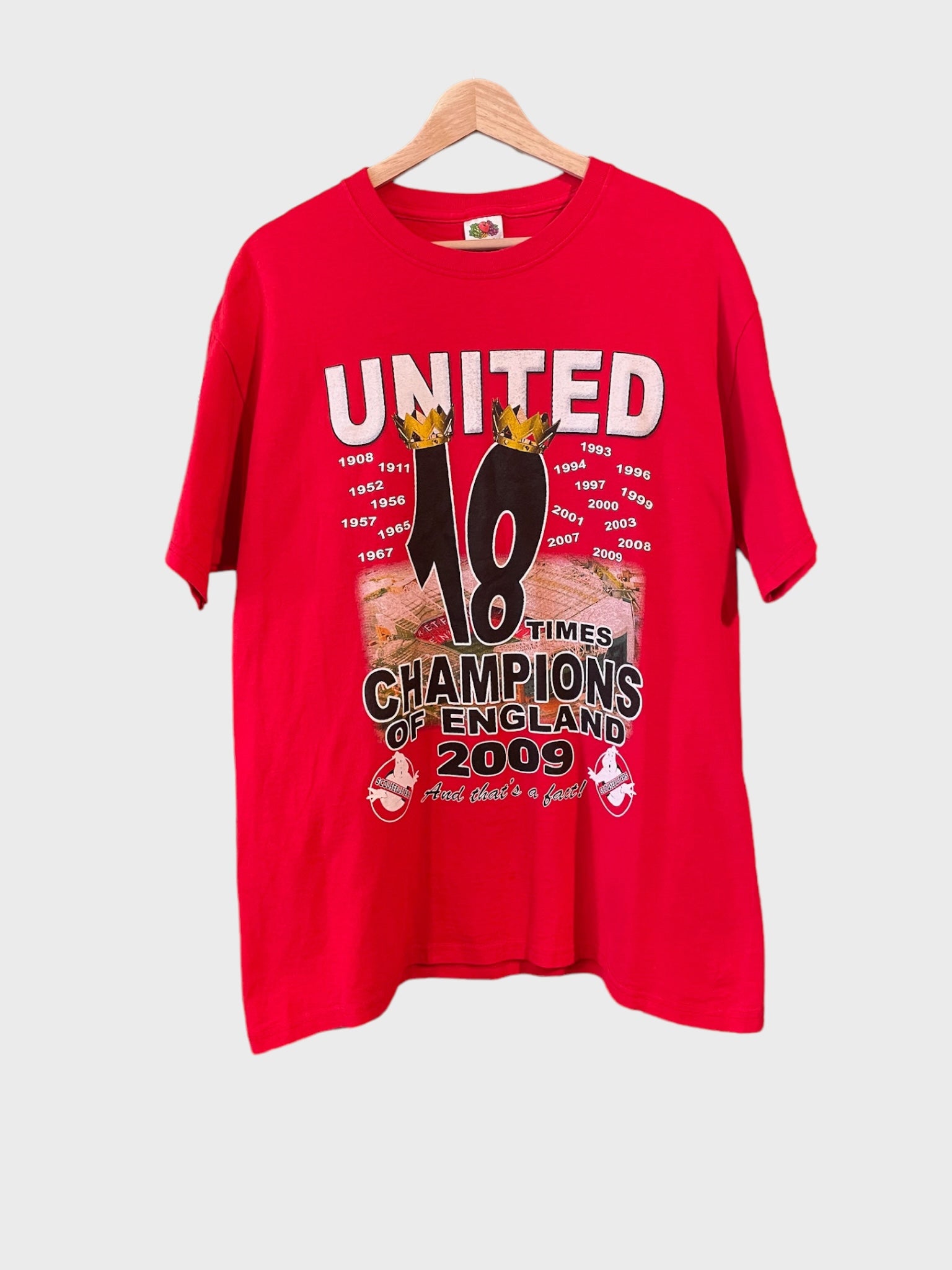 Vintage Manchester United T-shirt 2009