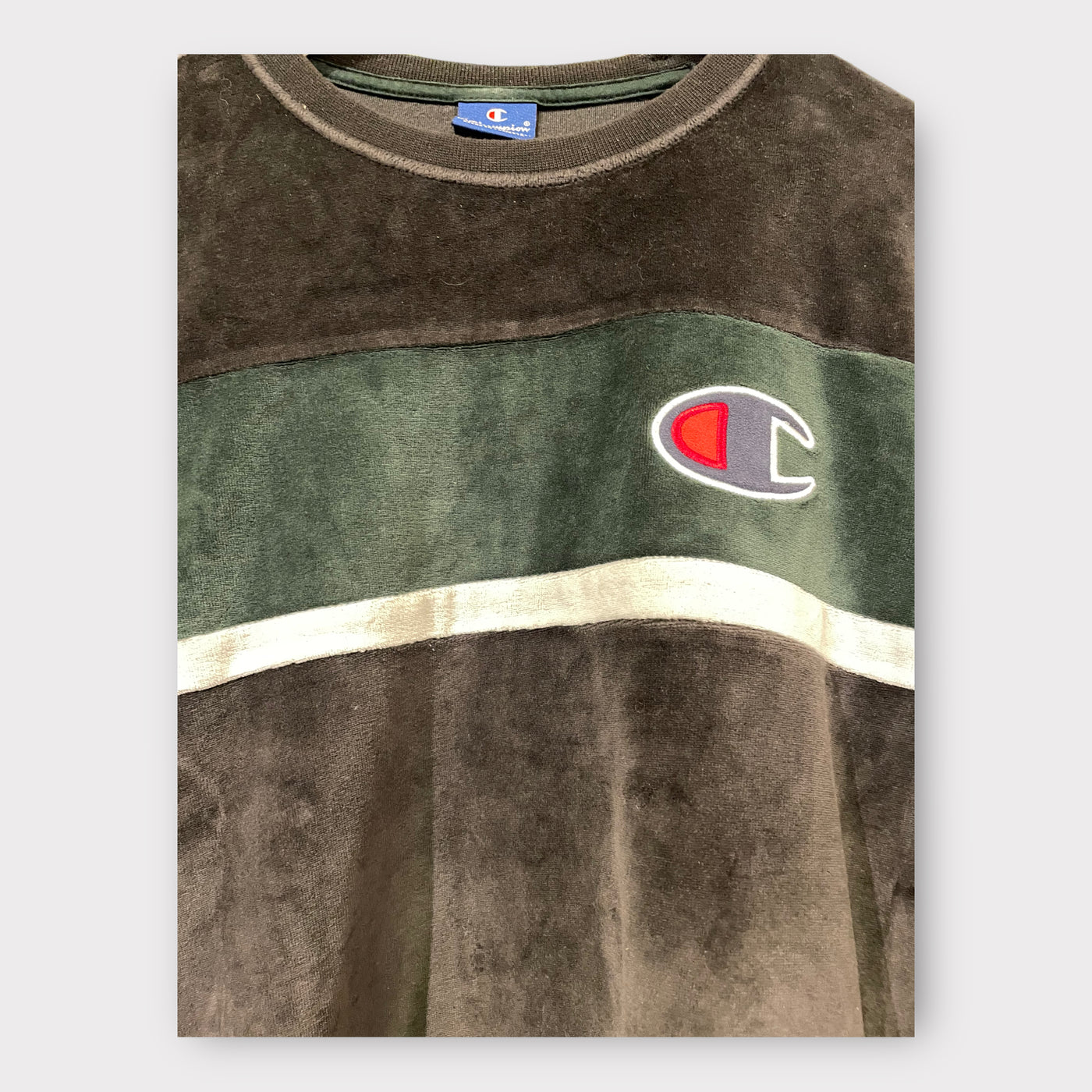 Vintage velour champion sweatshirt