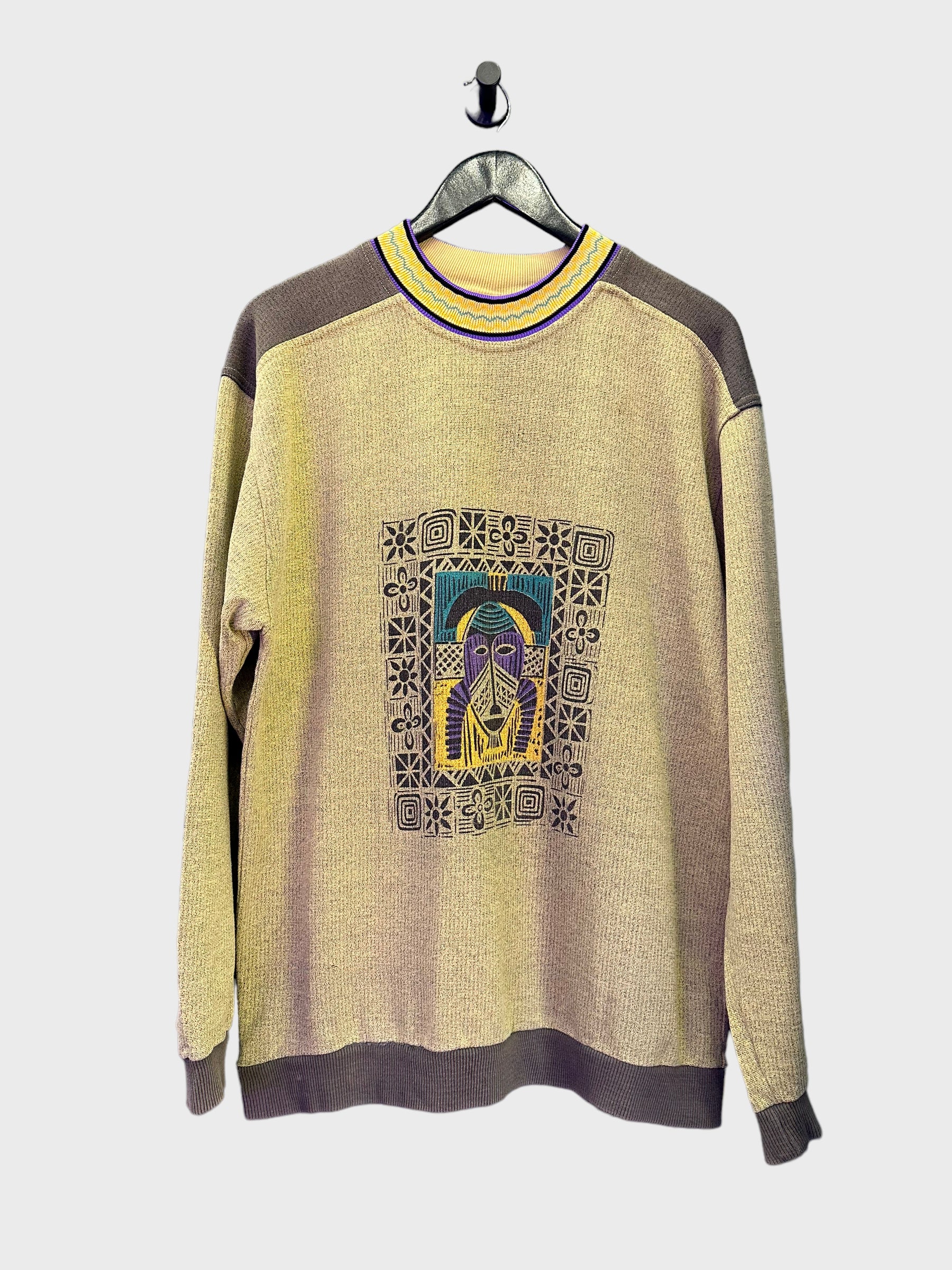 Vintage patterned sweater