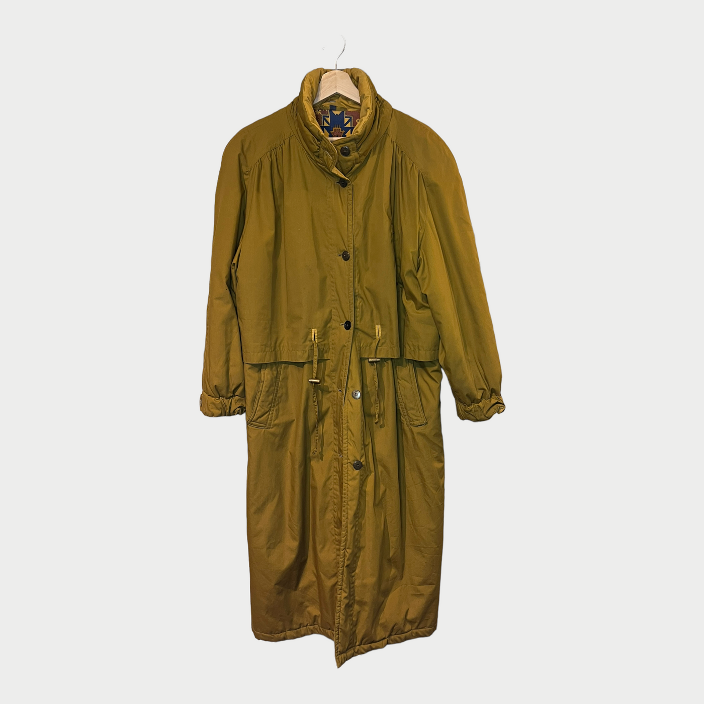 Vintage Coat In Extra Long Cut