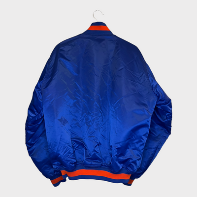 Back of the Majestic Cooperstown Collection - Vintage New York Mets bomber jacket 