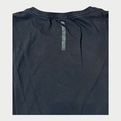 Long Sleeve T-shirt With Logo Graphic Back