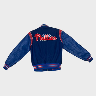 Back of the Philadelphia Phillies Reversible Baseball Jacket
