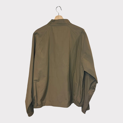 Harrington Jacket With Water Repellent Material - Back