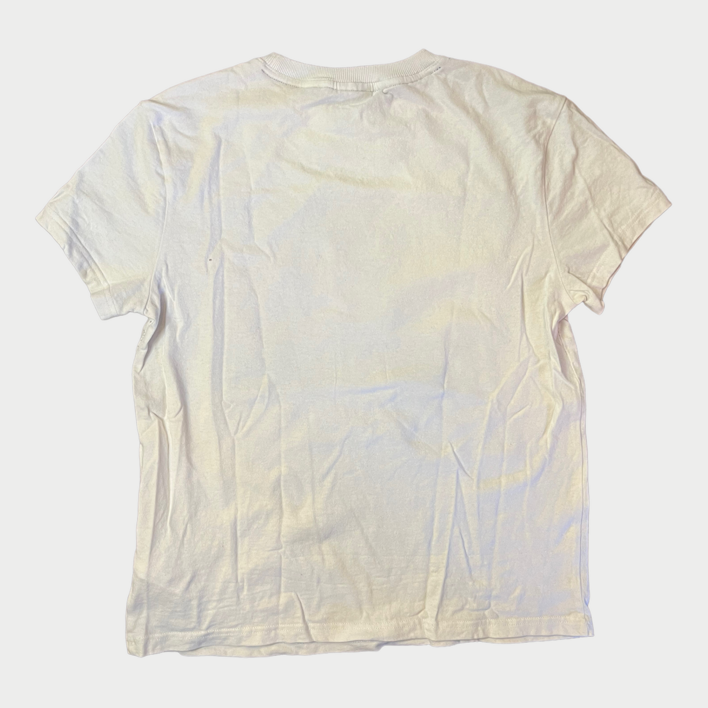 T-shirt With A Big Tommy Hilfiger Logo Back