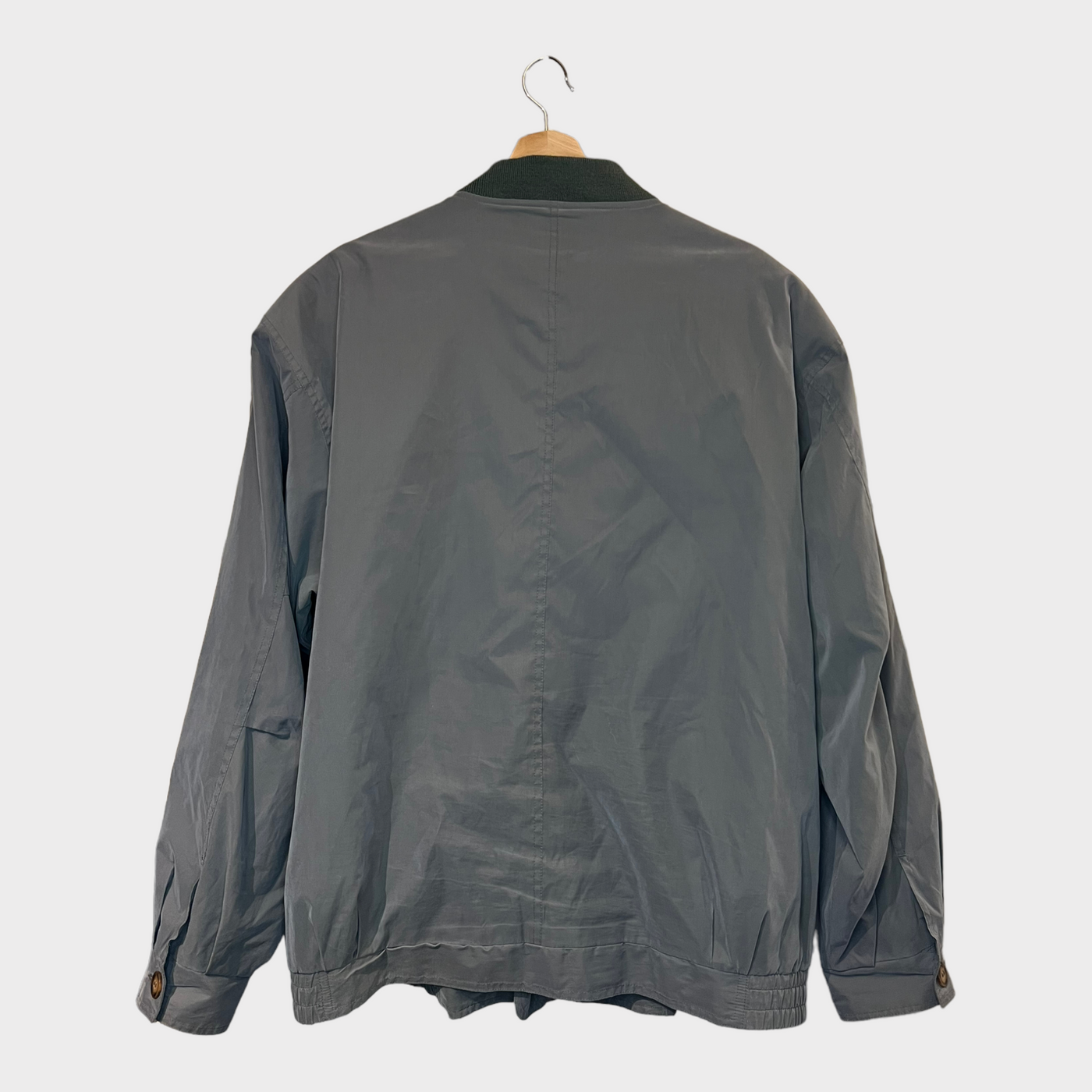 Bomber Jacket In Forest Green