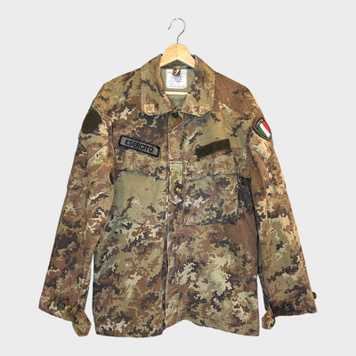 Army Jacket in a military digital camouflage design - Front
