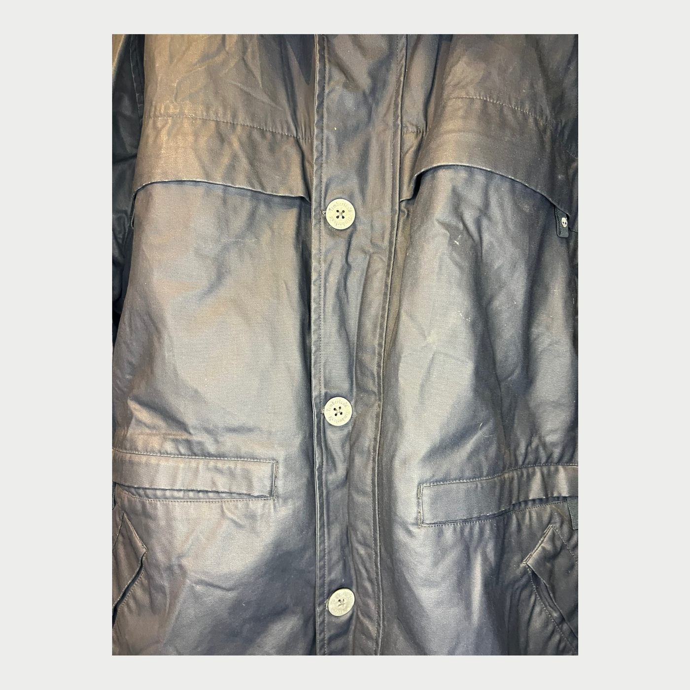 Vintage Adventure Jacket From Timberland Close-up