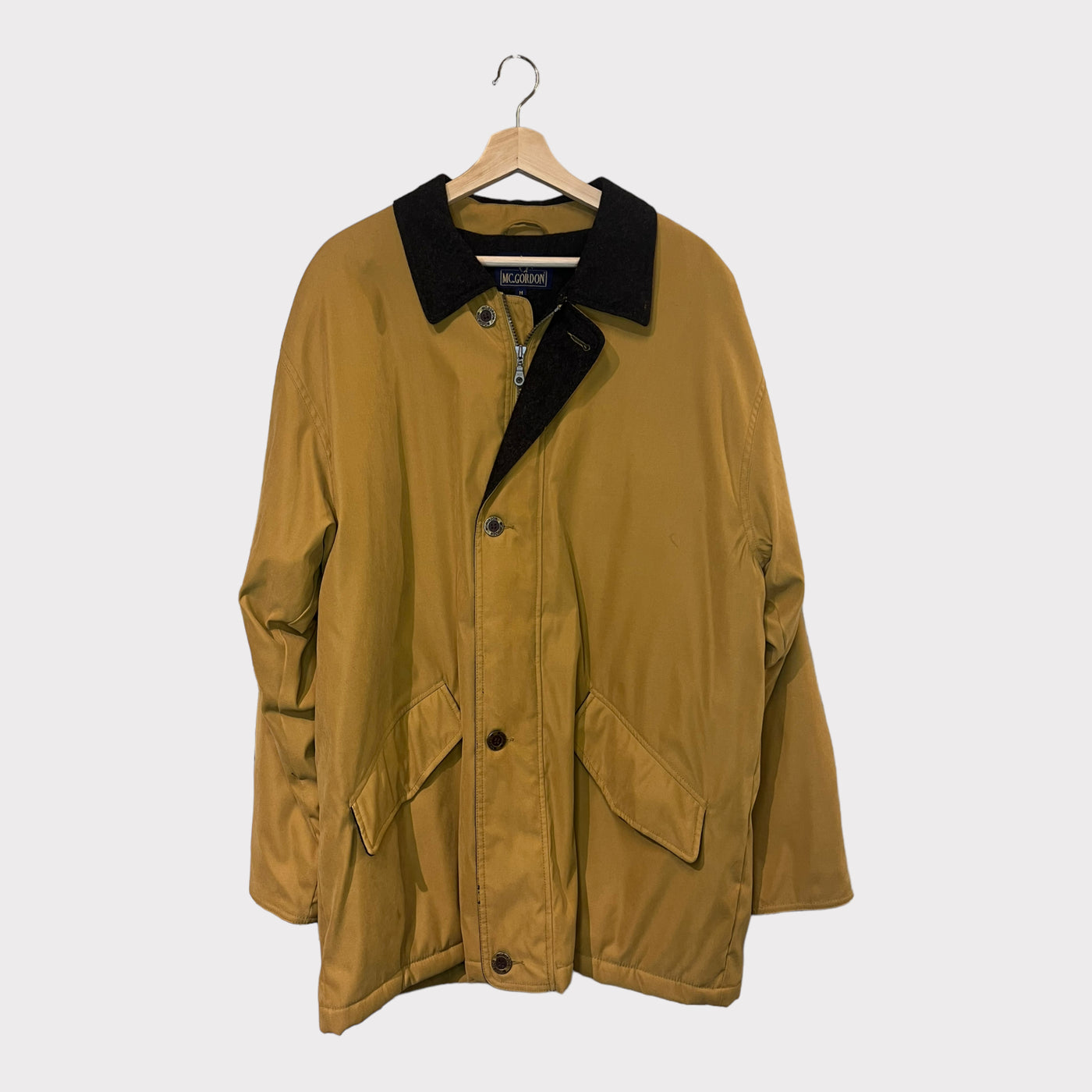 Jacket With Fleece Collar And Lining - Front