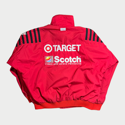 Racing Jacket With Embroidery And Patches Back