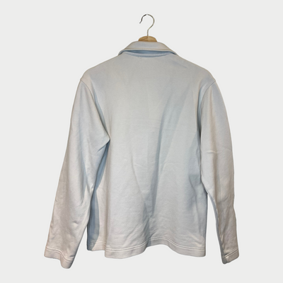 Half-zip Sweater With Breast Pocket Back