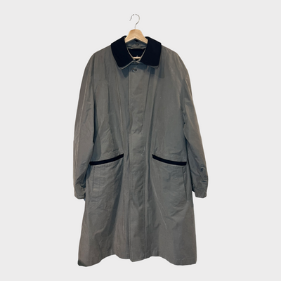Trenchcoat With Fleece Lining - Front